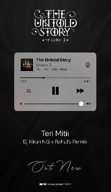 Teri Mitii (ChillOut Mix) - Dj Kiran (NG) & RahulS Remix
